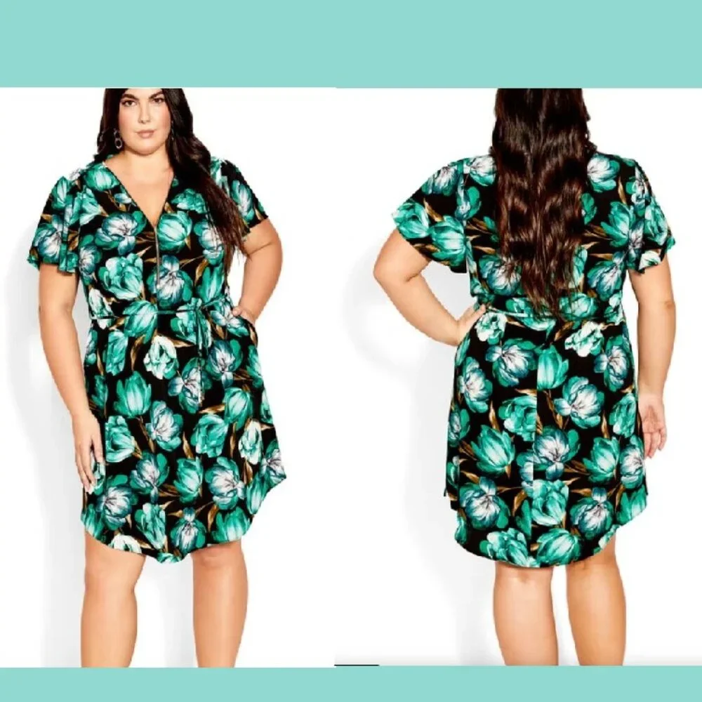 City chic tulip dress. New. - Picture 2 of 4